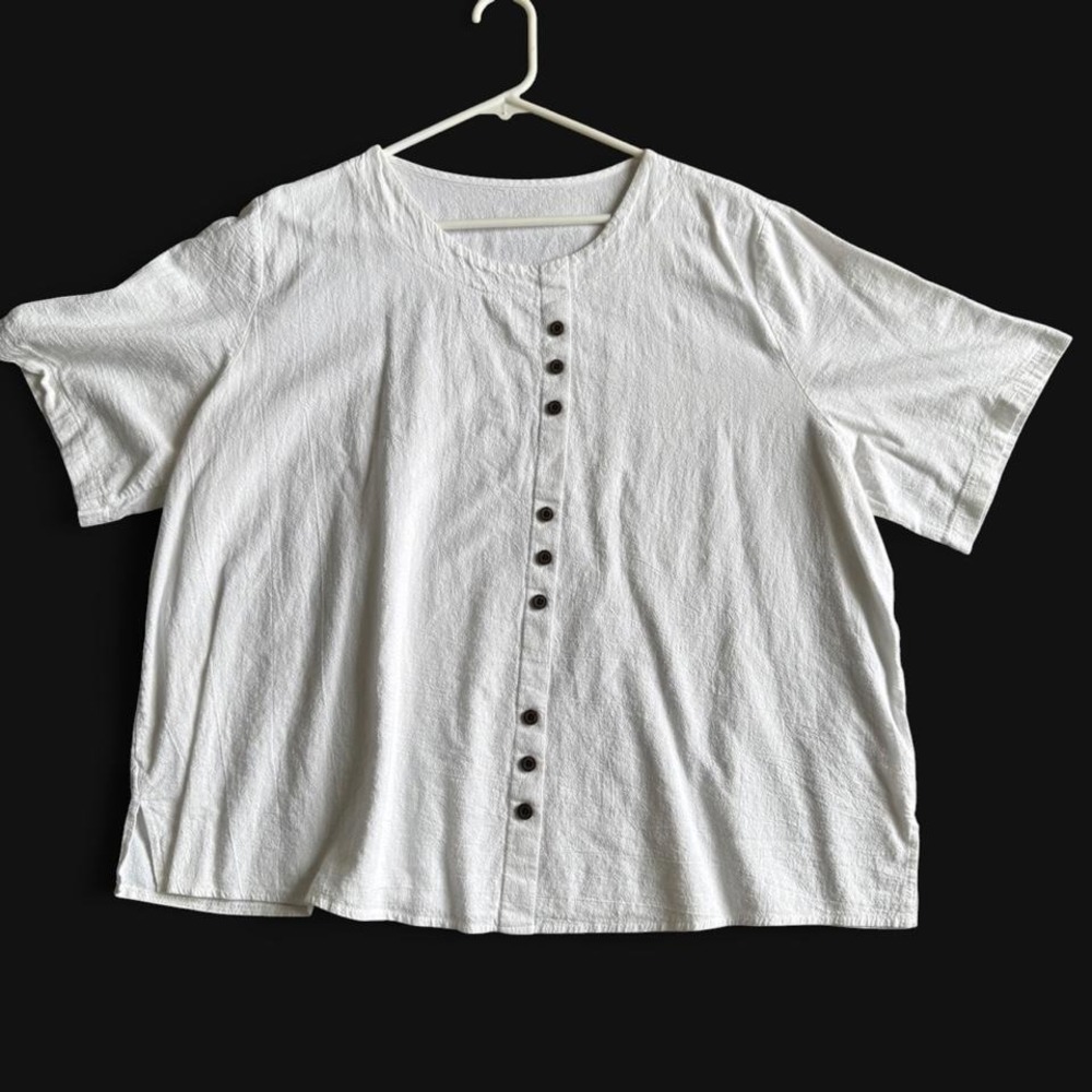 Casual White Blouse
